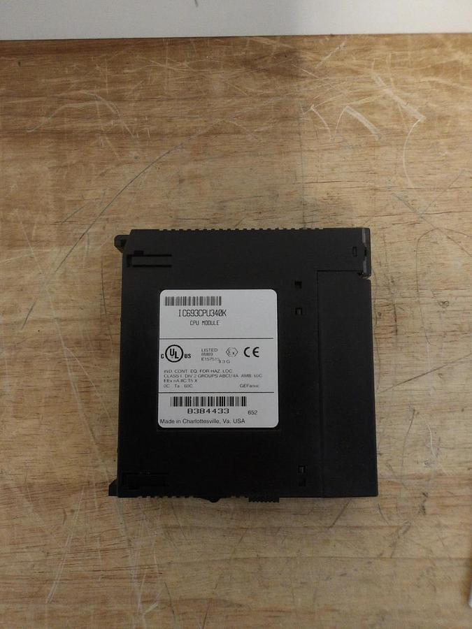 Used GE FANUC IC693CPU340K CPU MODULE, #415158G NEW