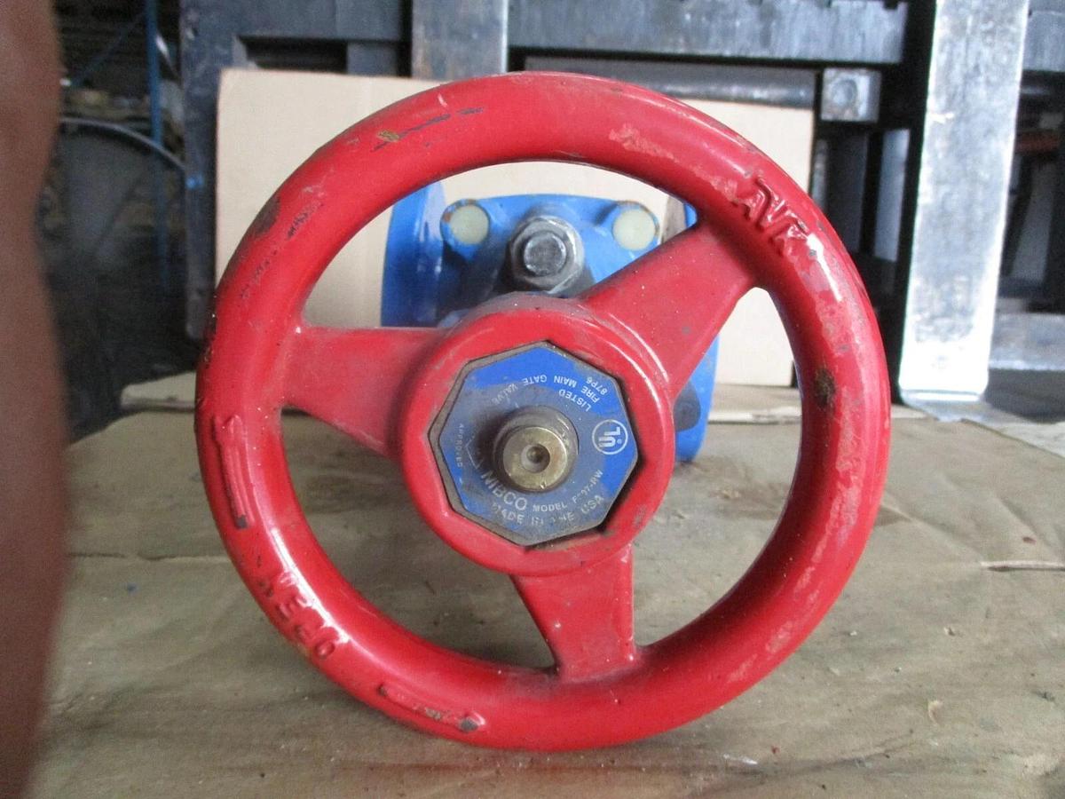 Used AVK 2-1/2" FIRE MAIN GATE VALVE, #617219J USED