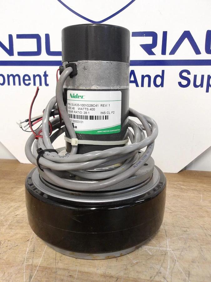 Used NIDEC SUA33-1001G28C41 DRIVE, RATIO 28:1, #527213G NEW