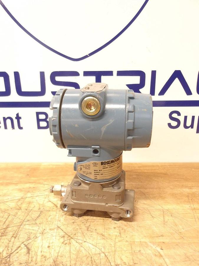 Used ROSEMOUNT 3051 PRESSURE TRANSMITTER, #4101105G USED