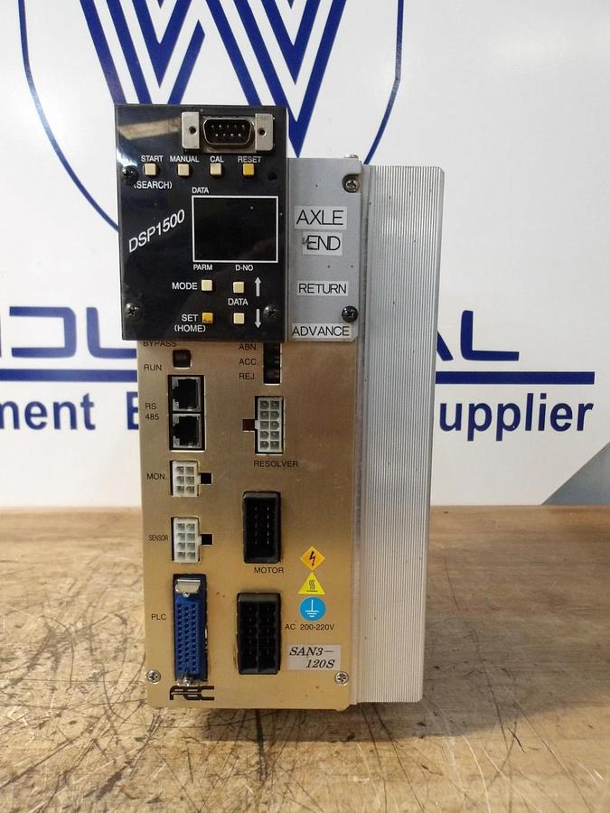 Used FEC SAN3-120S SERVO DRIVE CONTROLLER, #1222958G USED