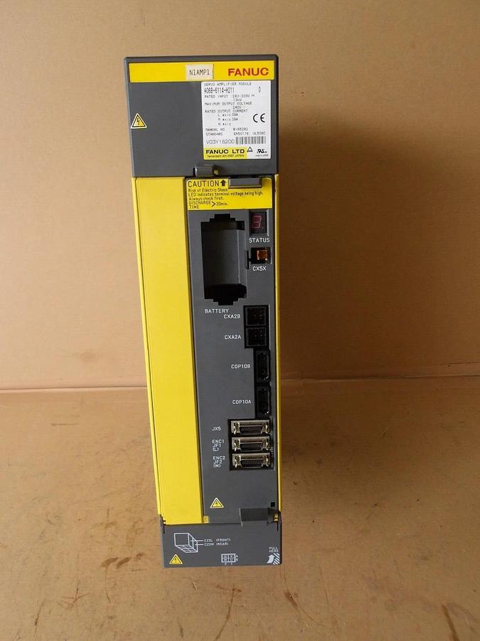 Used FANUC A06B-6114-H211 SERVO AMPLIFIER MODULE, #6181152G USED