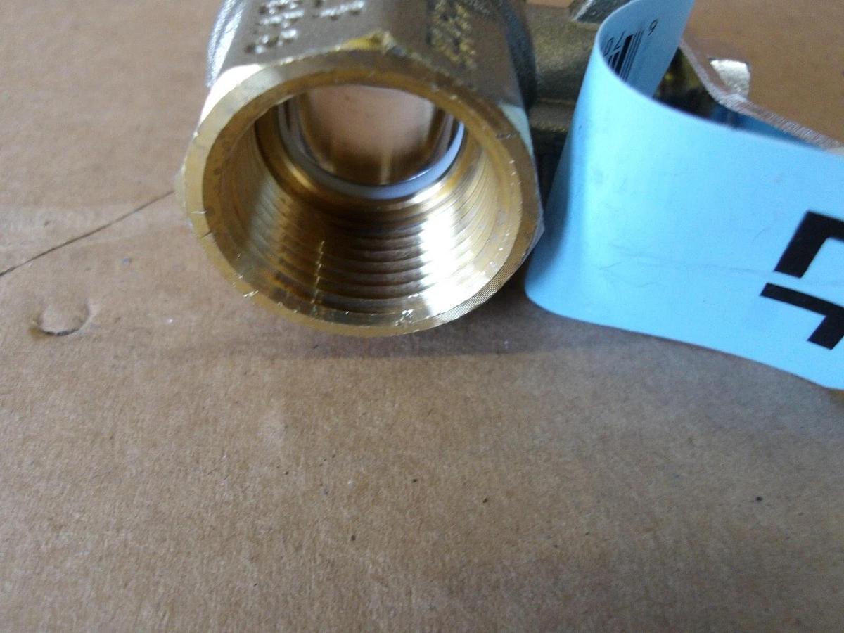 Used APOLLO 3/4" BRASS BALL VALVE (LOT OF 3) #108825G NEW