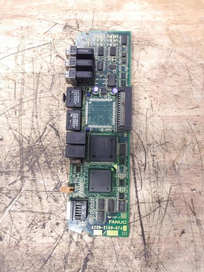 Used FANUC A20B-2100-0740/09B SERVO CIRCUIT BOARD, #23243G USED