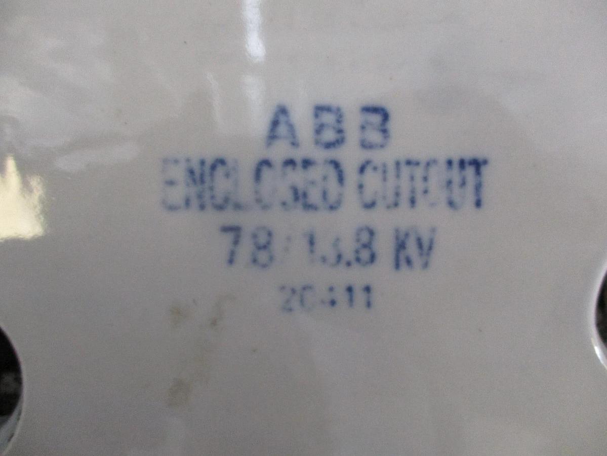 ABB 7.8 KV 100A FUSE CUTOUT / CROSSARM BRKT EU/EUH, #33200J NIB