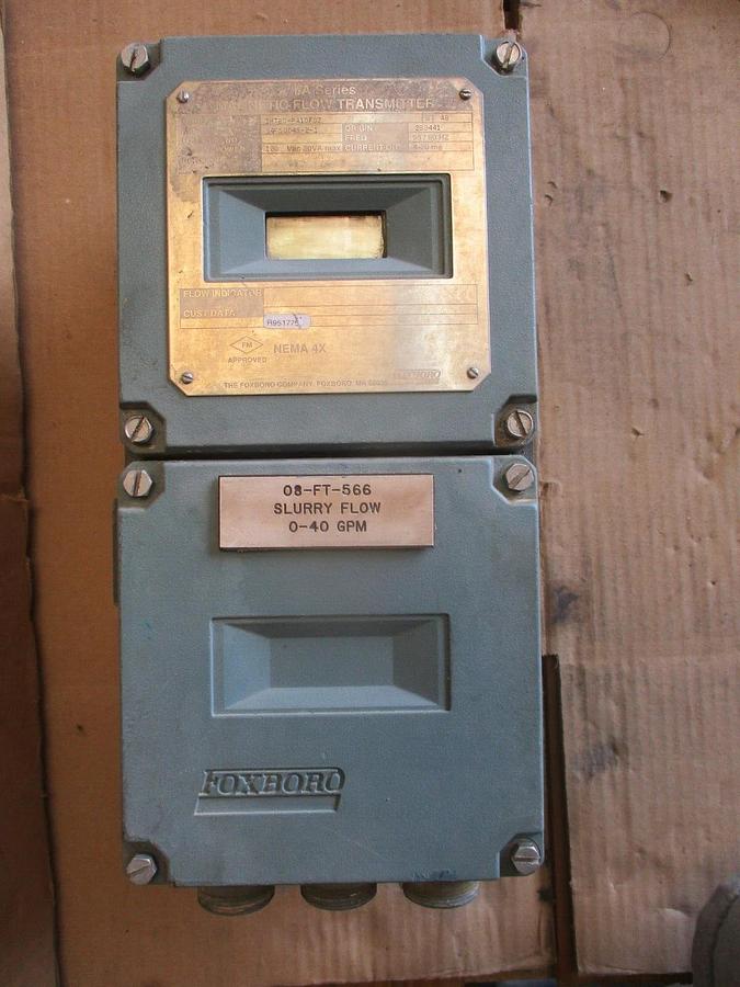 Used FOXBORO IMT20-PA10FGZ MAGNETIC FLOW TRANSMITTER, #711255J USED