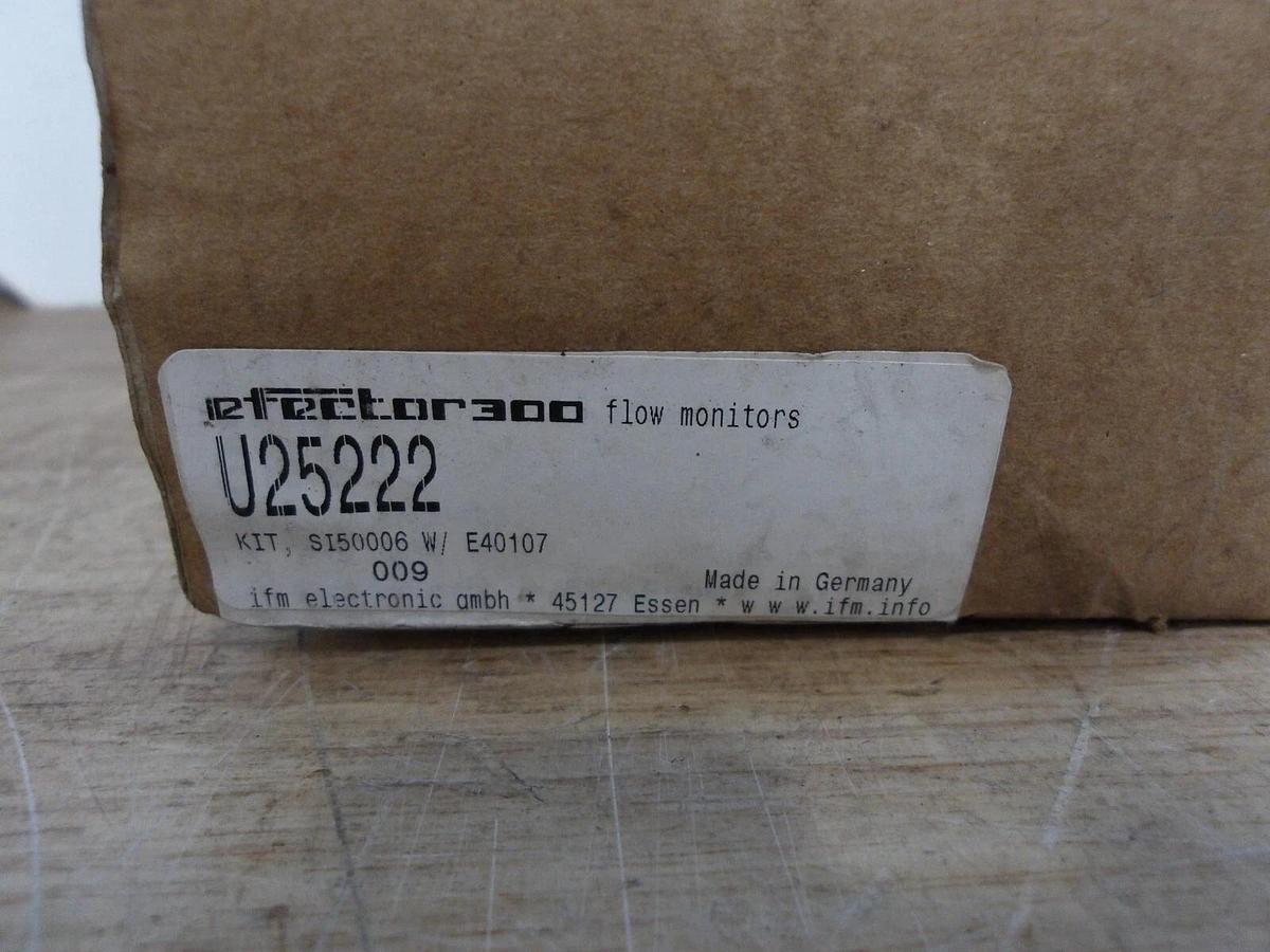 IFM EFECTOR U25222 300 FLOW METER, #428147G NIB
