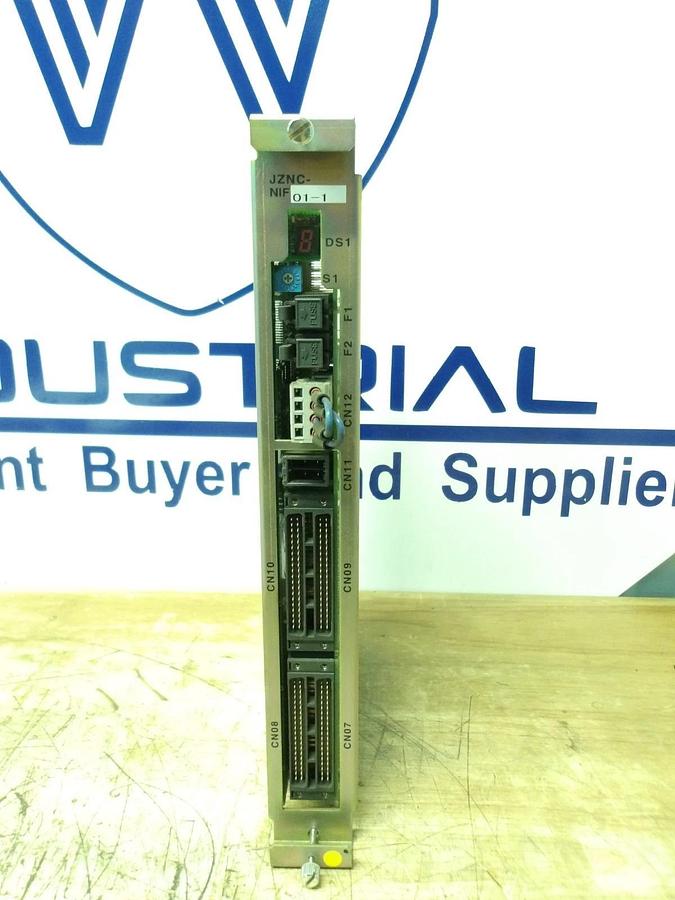 Used YASKAWA NX100 ROBOT CONTROL MODULE JZNC-N1F01-1, #1161213G USED