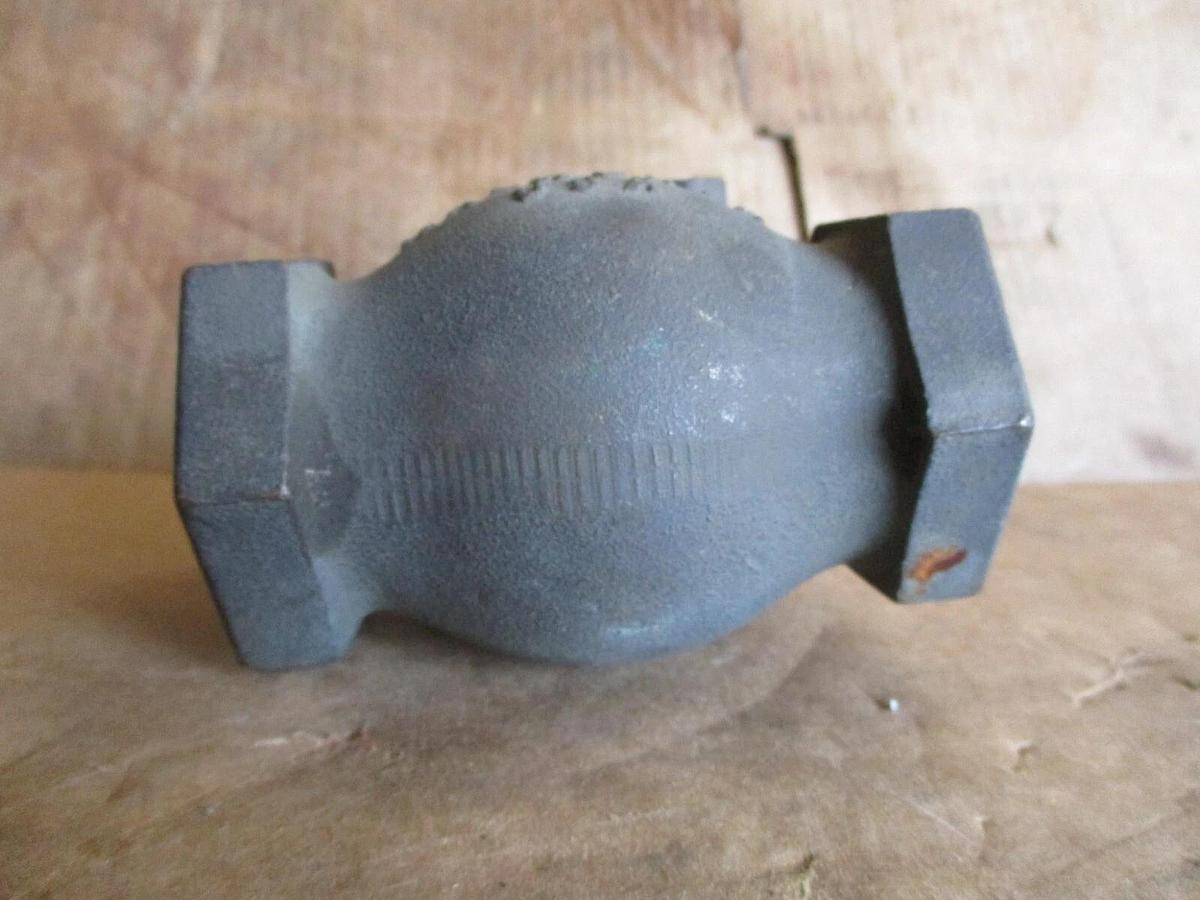 Used WALWORTH 1-1/4" BRONZE CHECK VALVE, #917342J NEW