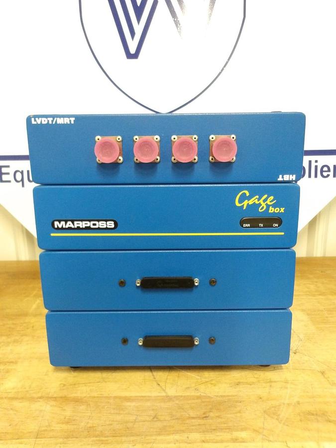 Used MARPOSS 866KGBCCHO GAGE BOX ACQUISITION SYSTEM, 110 V, #521850G NEW