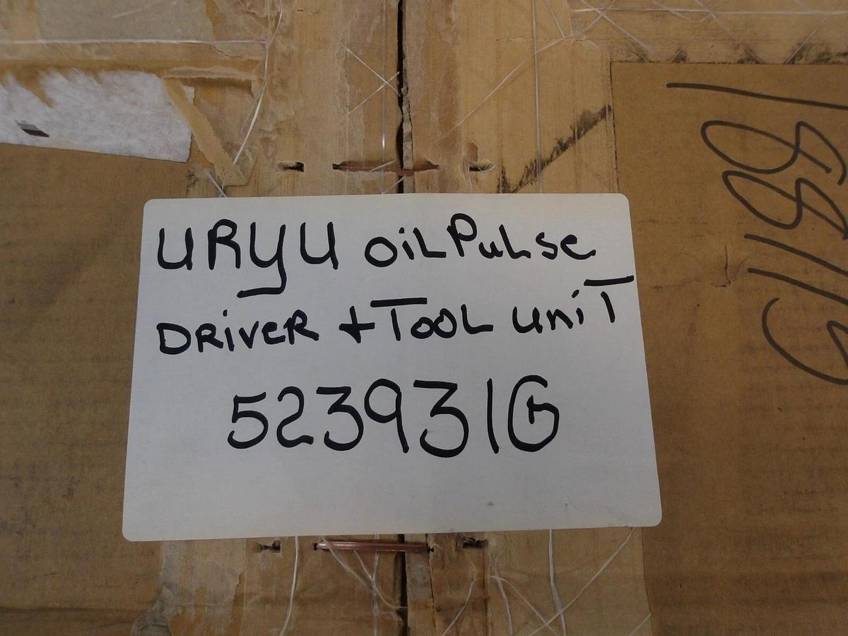 URYU EEPD-101A(F) ELECTRIC OIL PULSE TOOL DRIVER NUTRUNNER 1/2", #523931G NIB