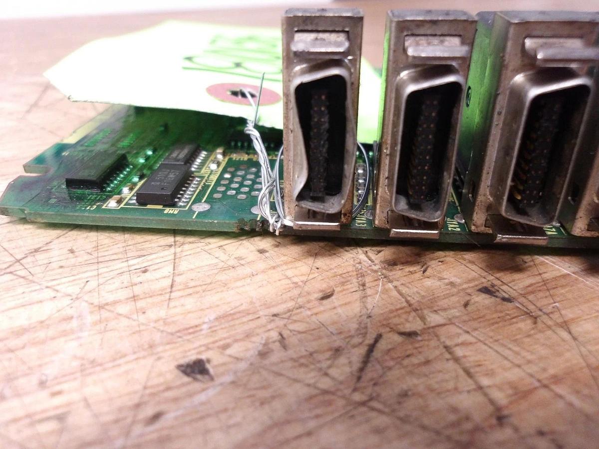 Used FANUC A02B-2100-0800/08D CIRCUIT BOARD, #181013G PARTS ONLY
