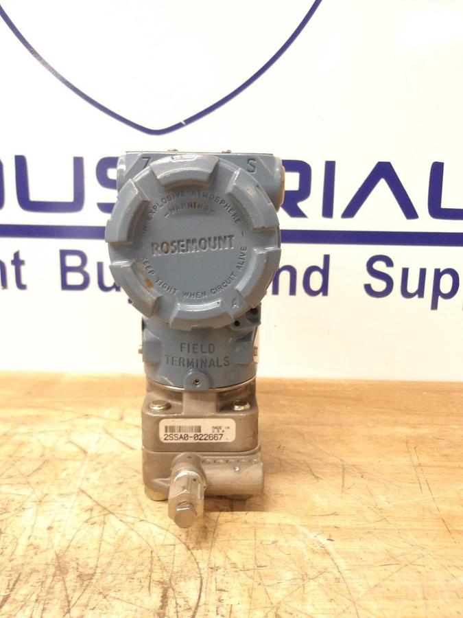 Used ROSEMOUNT 3051 PRESSURE TRANSMITTER, #4101112G USED