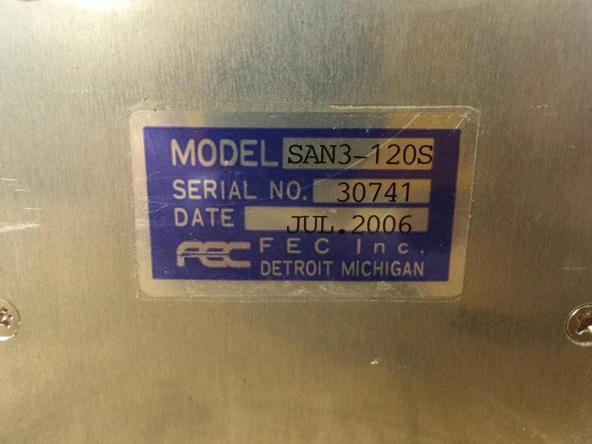 Used FEC SAN3-120S SERVO DRIVE CONTROLLER, #161208G USED