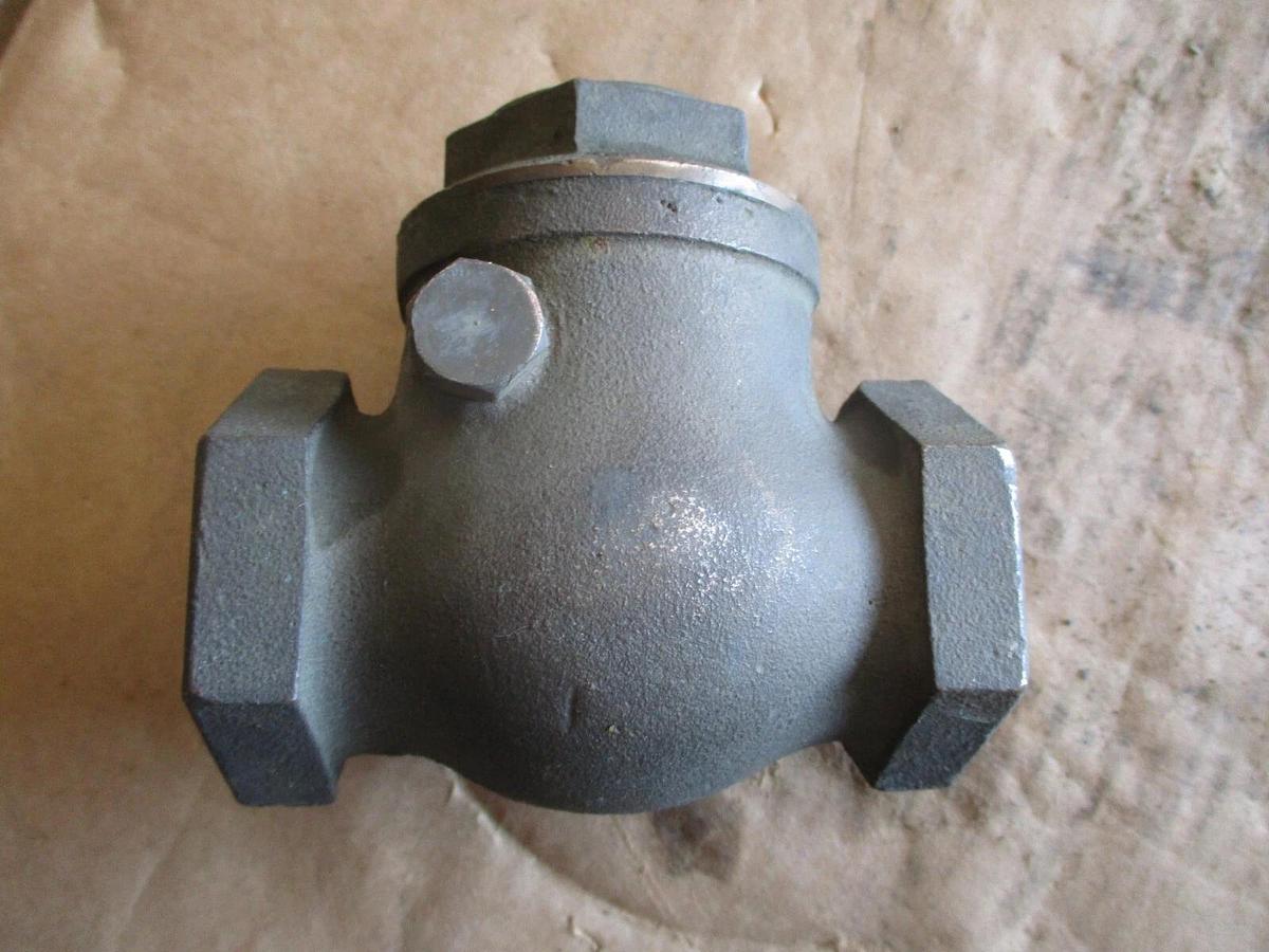 Used WALWORTH 1-1/4" BRONZE CHECK VALVE, #917336J NEW
