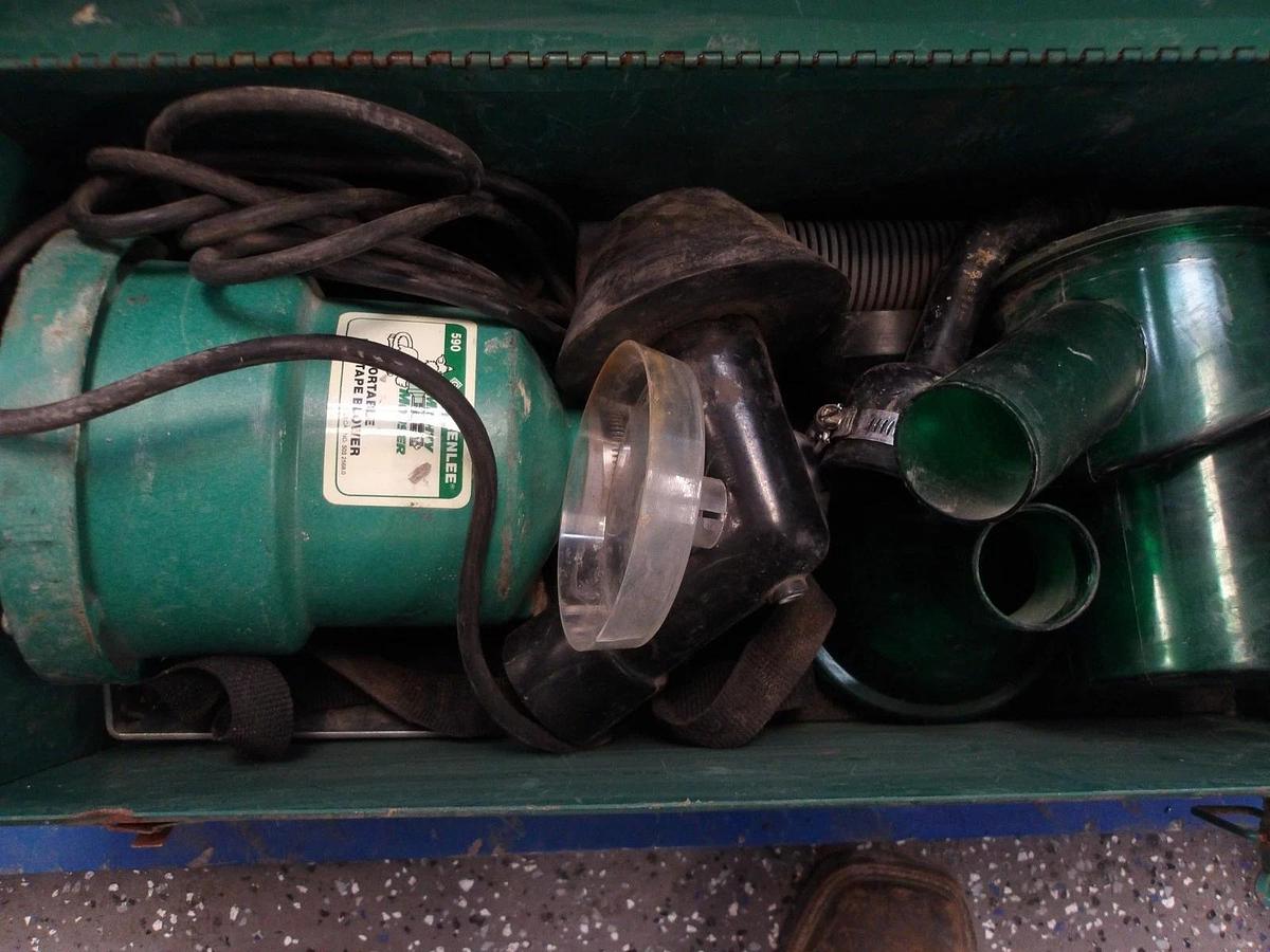 Used GREENLEE 591 FISH TAPE BLOWER, #3231204G USED