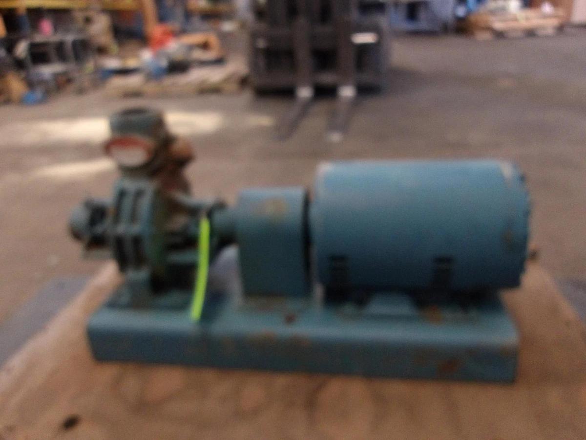 Used AURORA 1-1/2" PUMP H4BF W/ 1 HP MOTOR, #8111038G USED