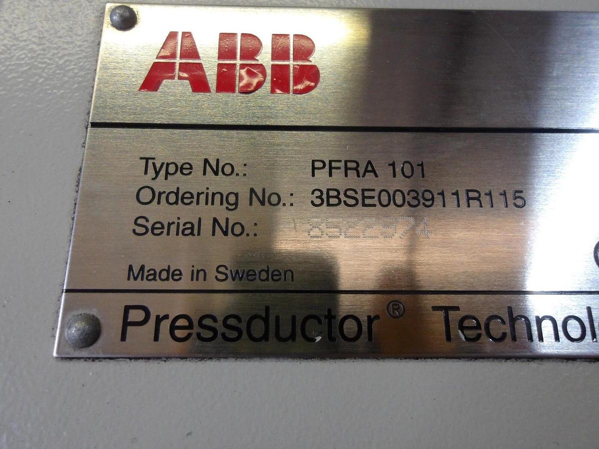 Used ABB PFRA-101 PRESSDUCTOR LOAD CELL CONTROLLER, #79925G USED