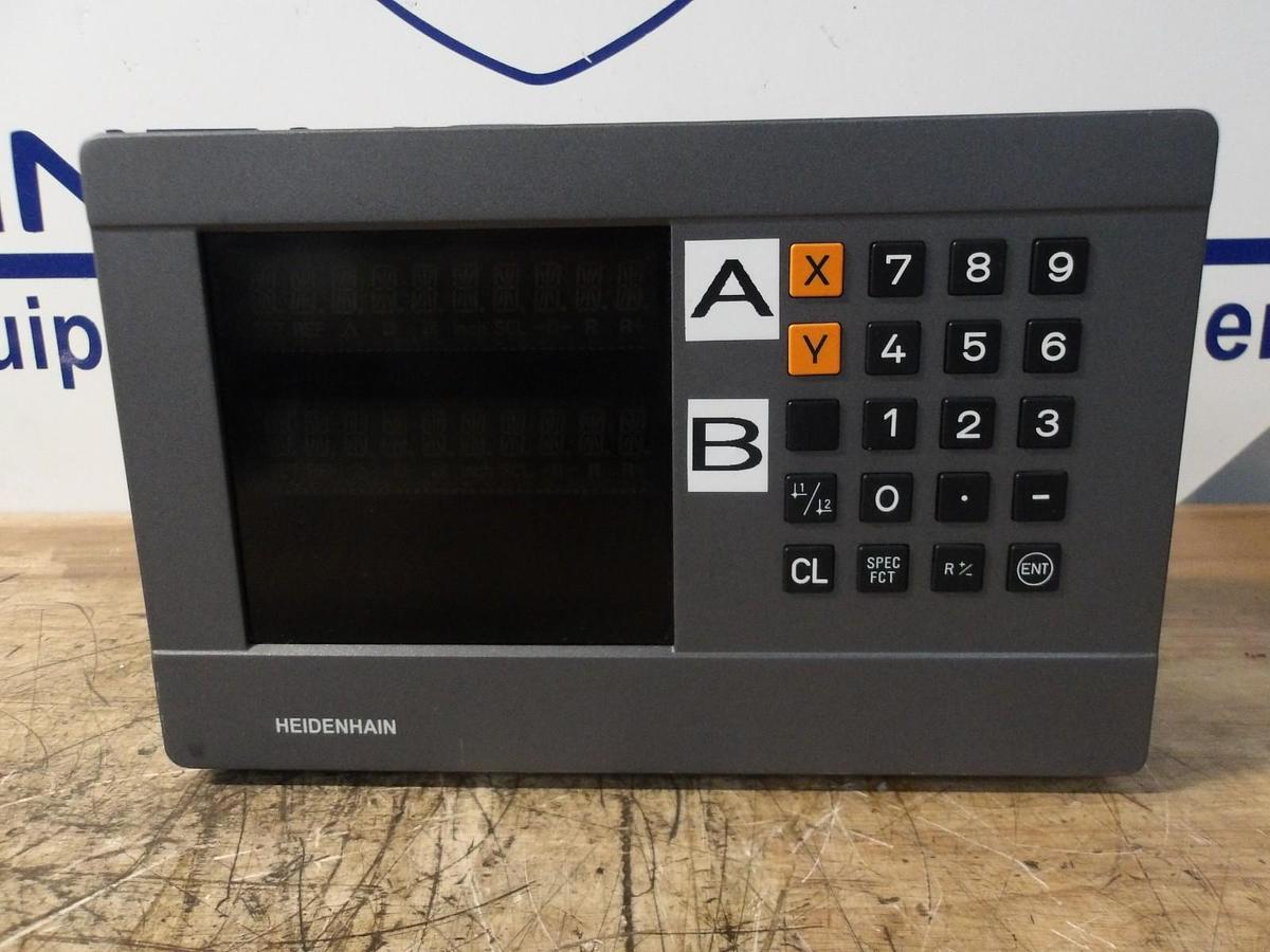 Used HEIDENHAIN PGM246271-07 DISPLAY OPERATOR PANEL, #1301053G PARTS ONLY