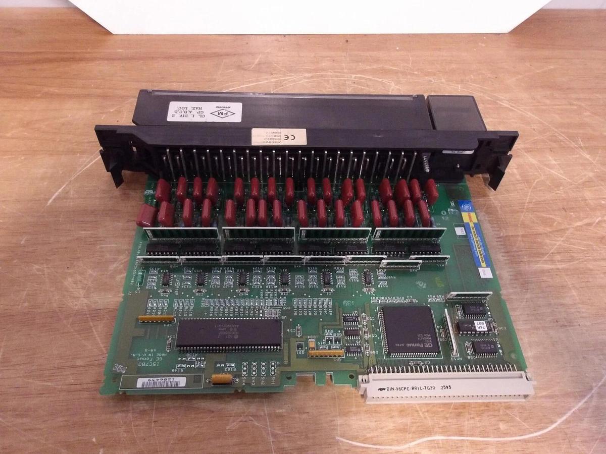 Used GE FANUC 1C697MDL250 DISCRETE INPUT MODULE, #220955G REMANUFACTURED
