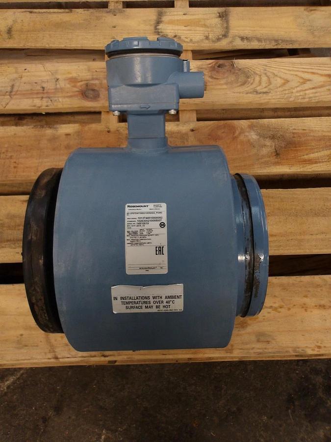 Used ROSEMOUNT 8707 6" MAGNETIC FLOW METER, #1151025G USED