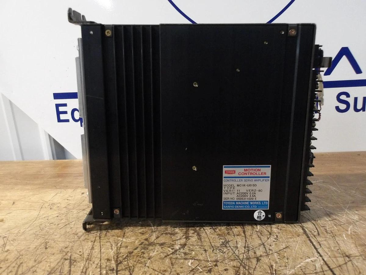 Used TOYODA MC1K-U015D SERVO AMPLIFIER CONTROLLER, #1218220G USED