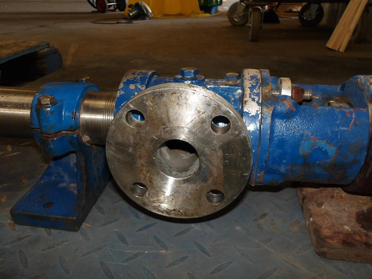 Used STAINLESS CAVITY PUMP 1-1/2" X 1" (NO TAG) #94224G USED
