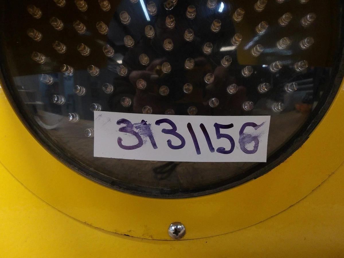 Used LUMASTROBE LX-129-ACV WARNING LIGHT 8", #313115G NEW