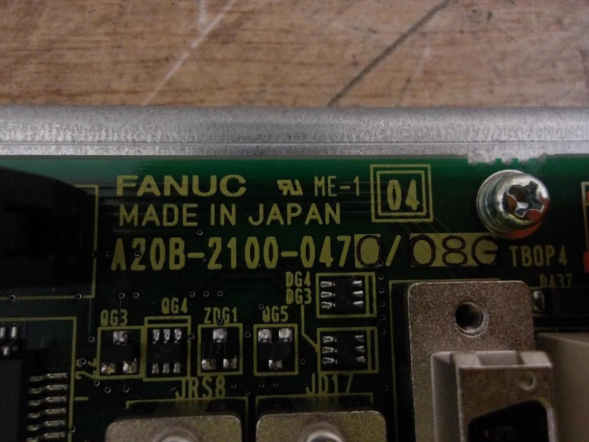 Used FANUC A02B-2100-0470/08G ROBOT CIRCUIT BOARD, #515910G PARTS ONLY