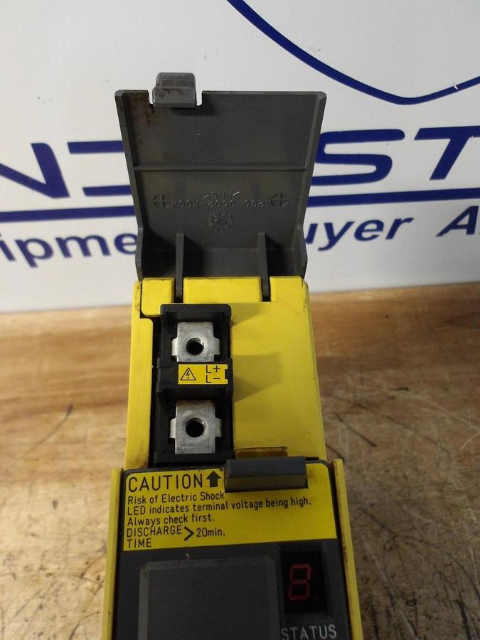 Used FANUC A06B-6114-H106 SERVO AMPLIFIER MODULE, #1222244G USED