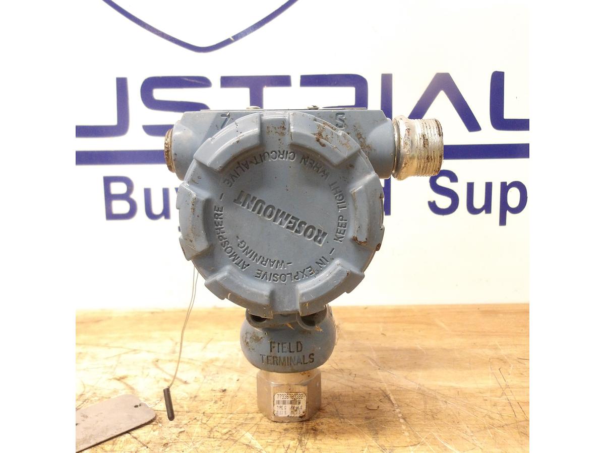 Used ROSEMOUNT 2088G2S22A1 PRESSURE TRANSMITTER