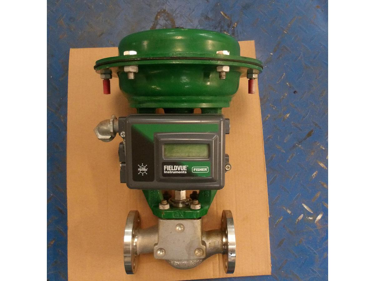 Used FISHER 1" S/S CONTROL VALVE