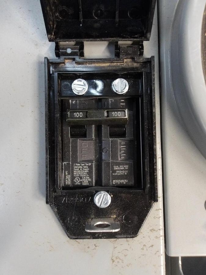 Used SIEMENS 5 GANG METERING SYSTEM WP6511RJB, 240 V, 600 A, #6121054G USED