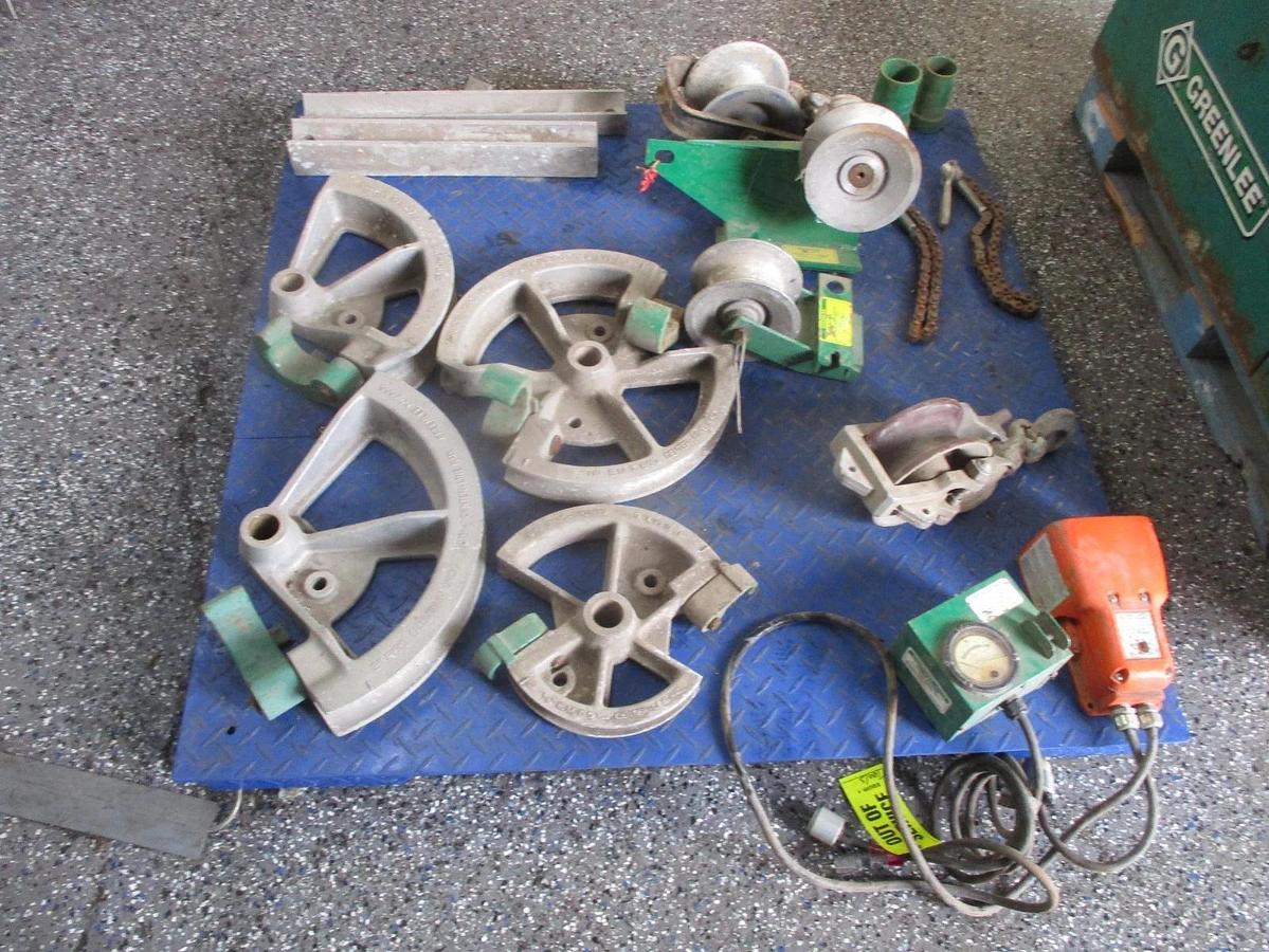 Used GREENLEE (2) BOXS W/ ASSORTED PARTS, #310153J USED