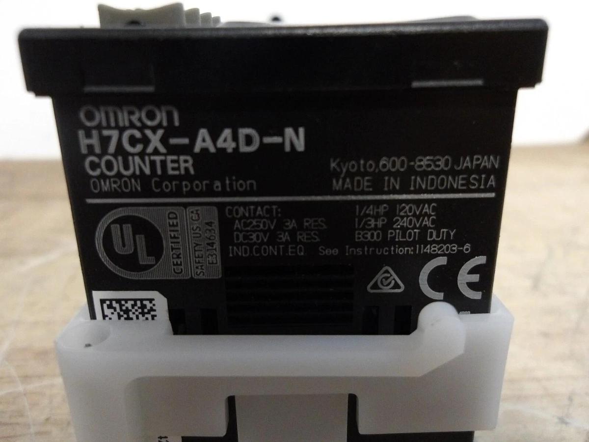 OMRON H7CX-AD40-N COUNTER 12-24 V, #522227G NIB