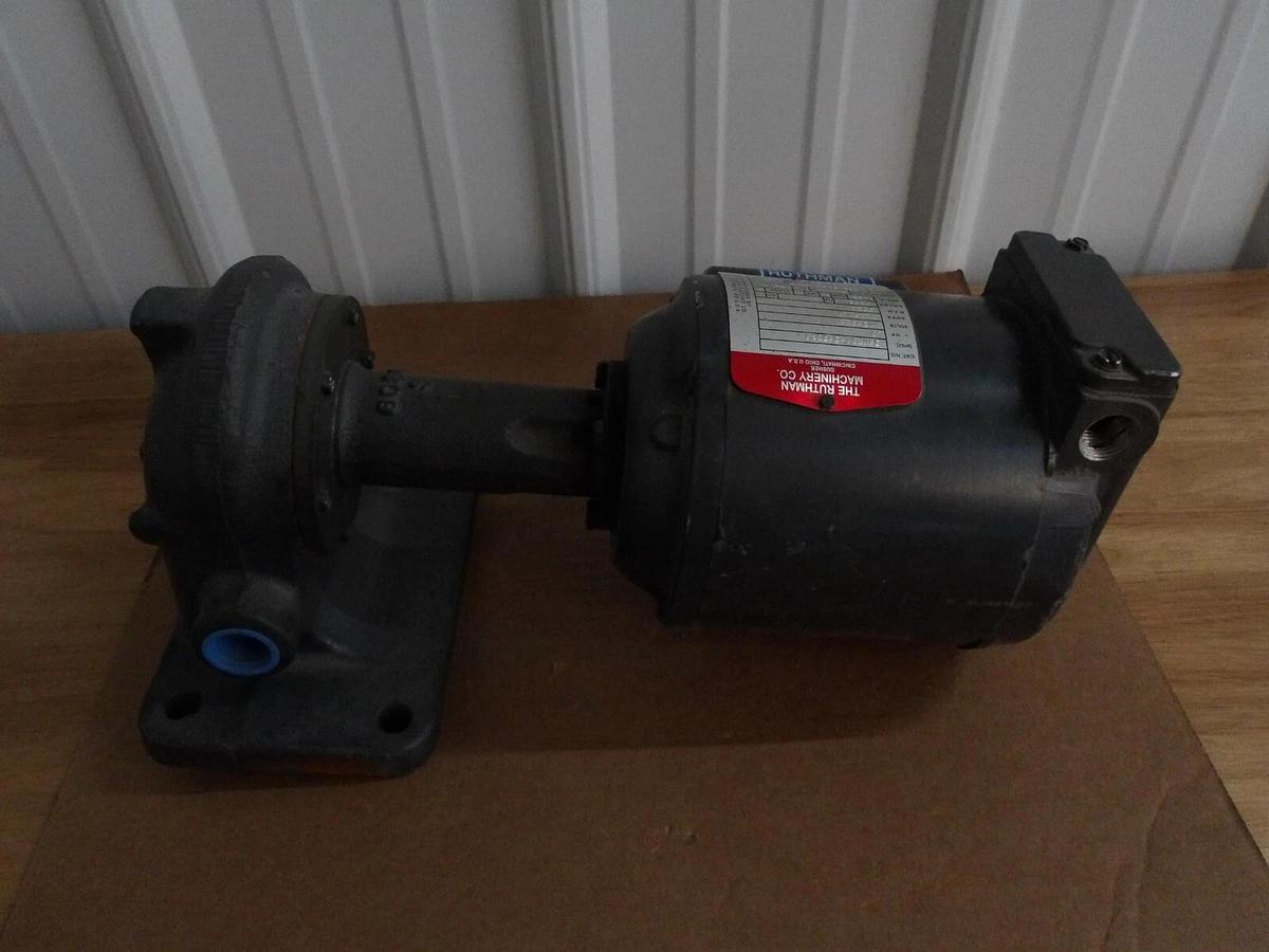 Used GUSHER PUMP 5P-4521-SHORT W/ .1 HP MOTOR, #1161018G NEW
