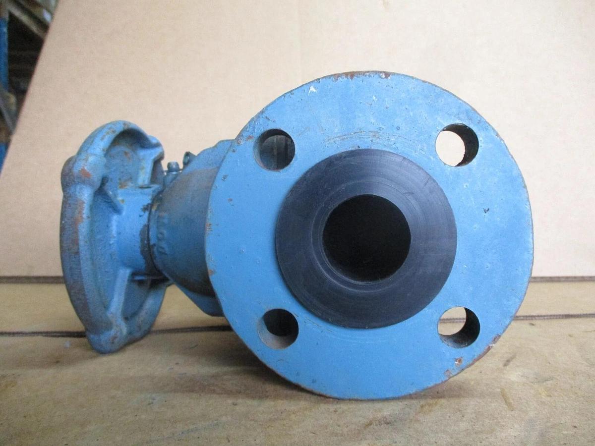 Used DOW 1-1/2" LINED STEEL DIAPHRAGM VALVE, #410811J NEW