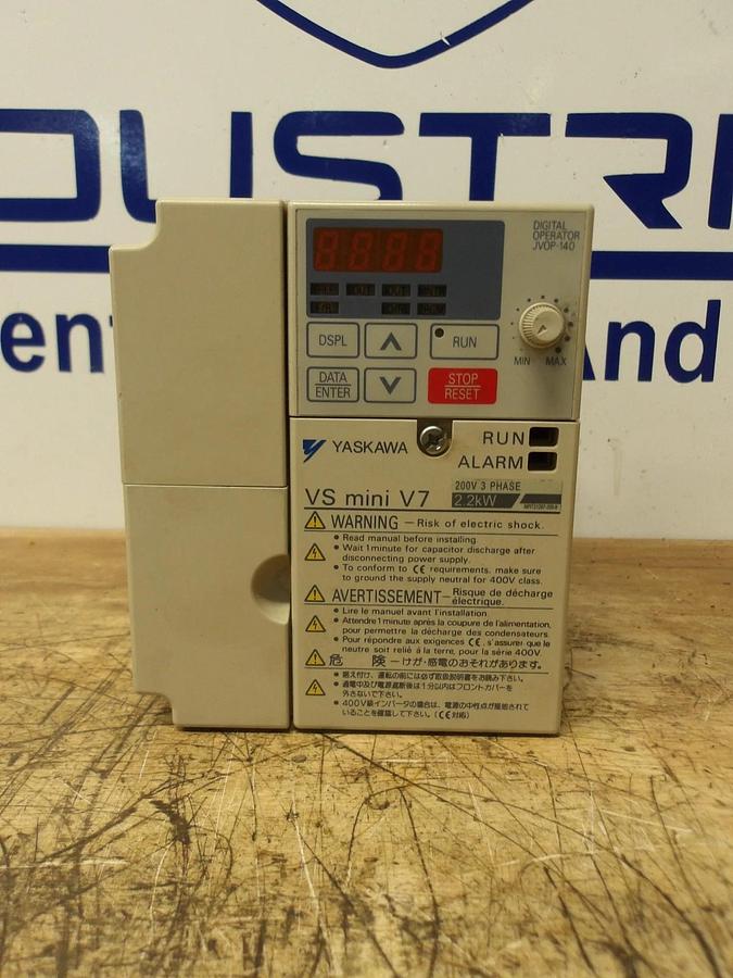 Used YASKAWA C1MR-V7AA22P2 MOTOR CONTROLLER, #23114G USED