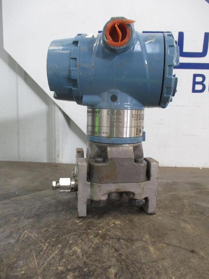 Used ROSEMOUNT 3051 PRESSURE TRANSMITTER 4-20 MA, #351224J USED