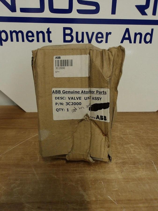 ABB 3C2000 VALVE ASSEMBLY UNIT, #218230G NIB