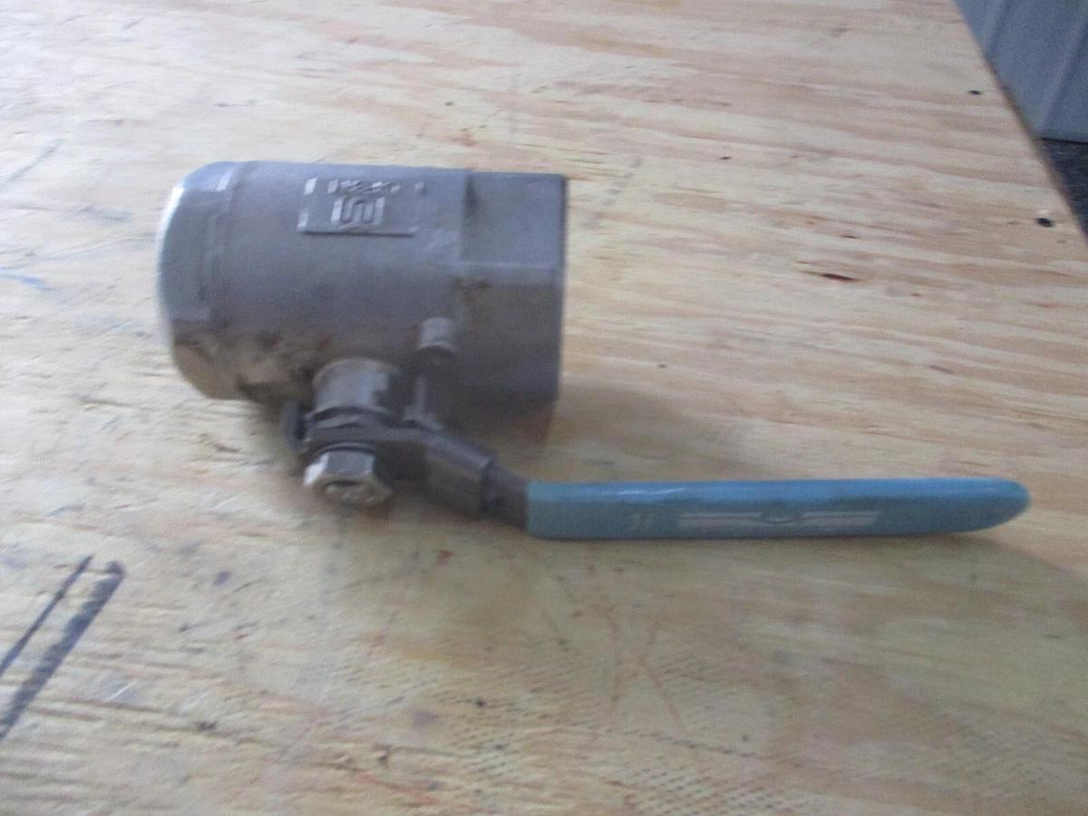 Used MILWAUKEE 2" STAINLESS BALL VALVE, #117247J NEW