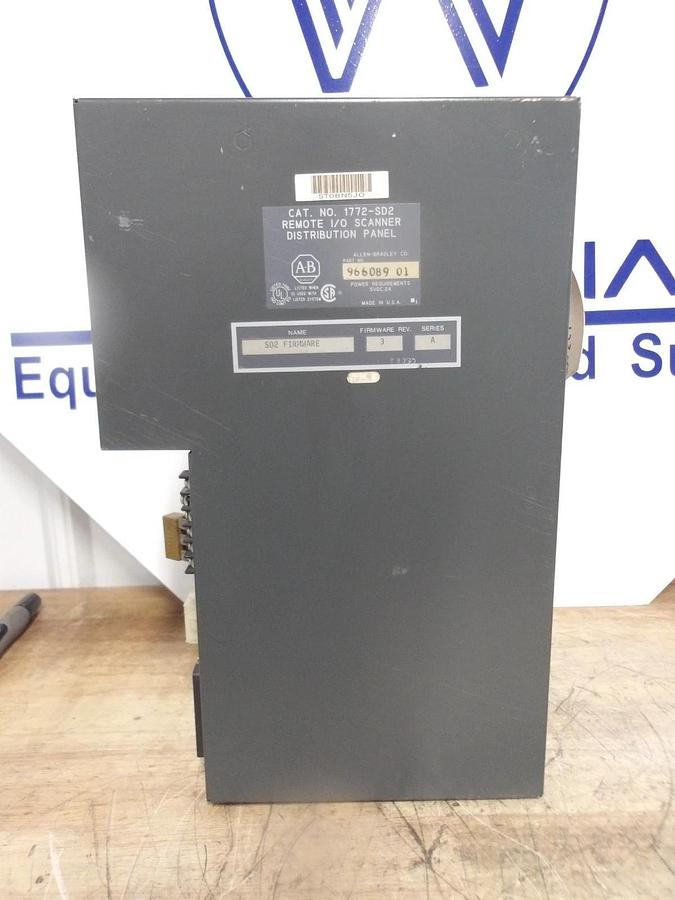 Used ALLEN BRADLEY 1772-SD2 I/O DISTRIBUTION PANEL, #919230G USED
