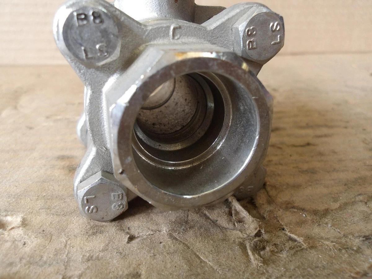 Used PINACLE 3/4" S/S BALL VALVE, #8121241G NEW