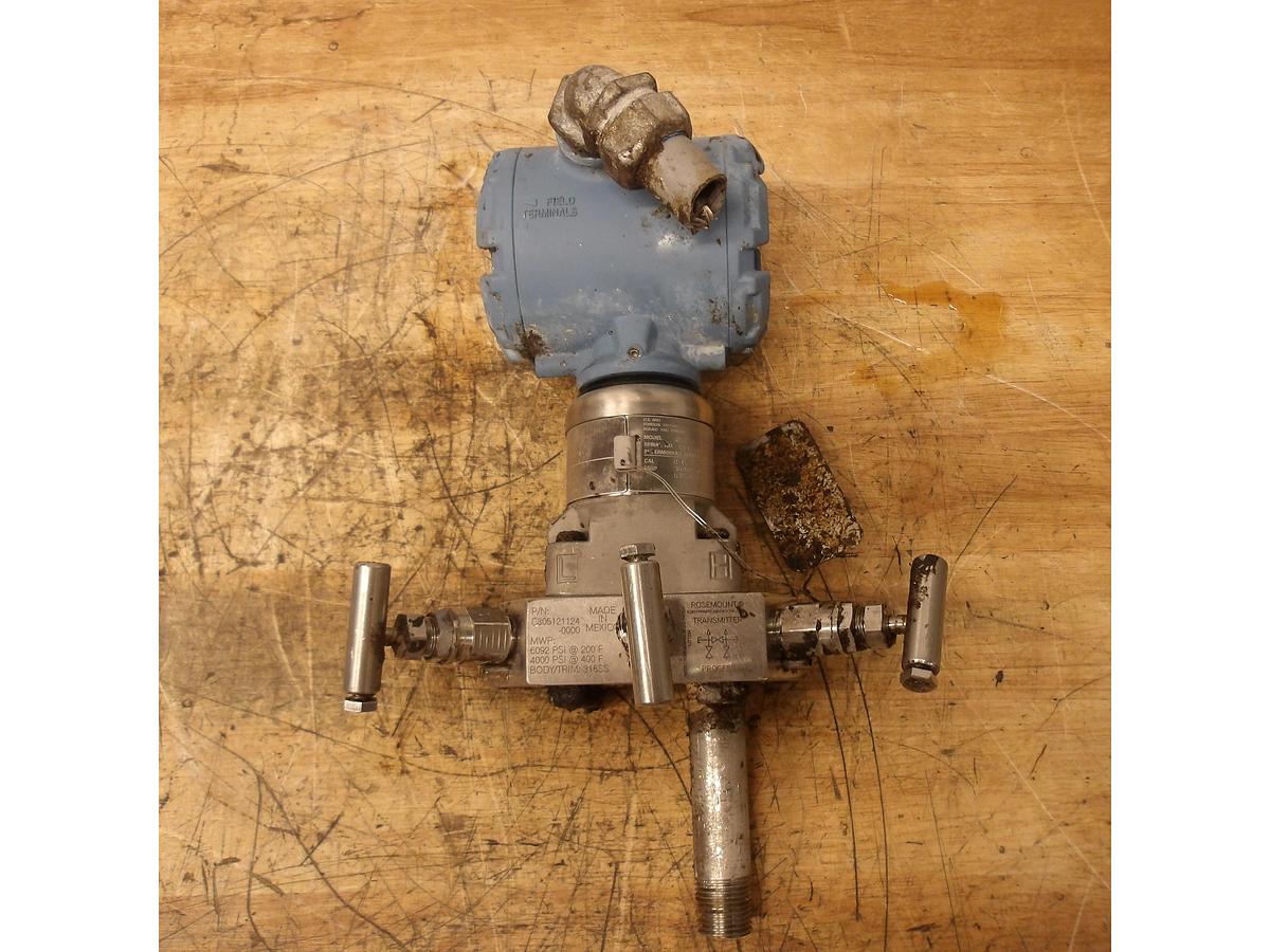 Used ROSEMOUNT 3051 PRESSURE TRANSMITTER