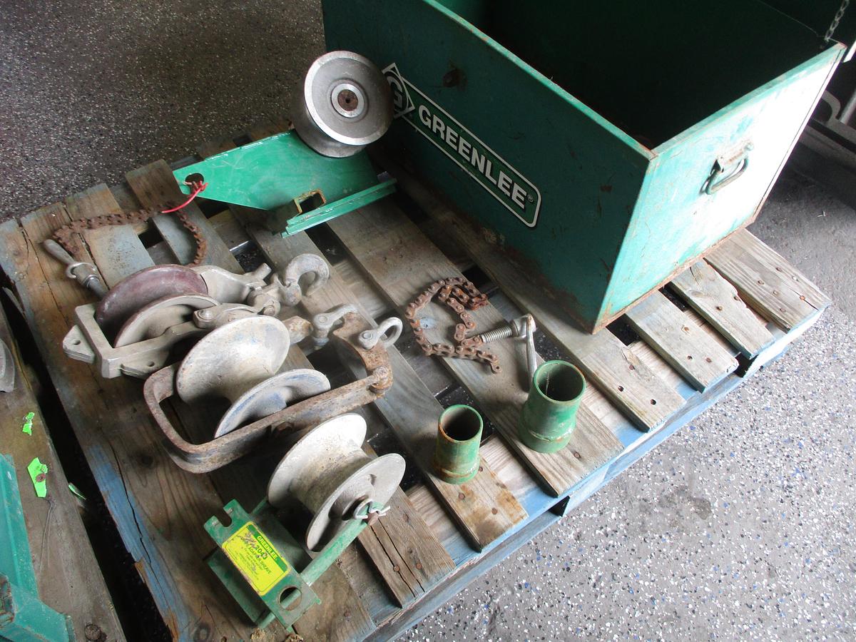 Used GREENLEE EQUIPMENT