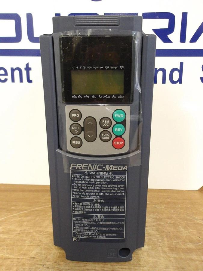 Used FUJI FRNF50G1S-4U FRENIC-MEGA MOTOR CONTROLLER 0.5 HP, #2241035G NEW