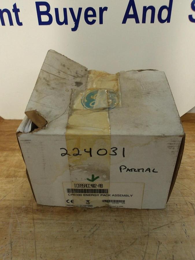 Used GE RX3I ENERGY PACK UNIT 1C695ACC402-AB (NO CABLE) #56824G NIB