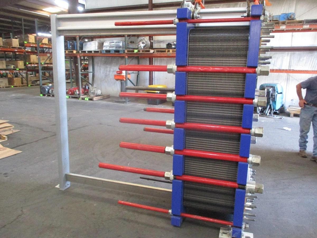 Used ALFA-LAVAL T20-MWFD HEAT EXCHANGER, #108126J NEW
