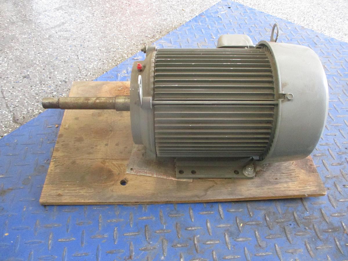 US 3 HP MOTOR, FR 182JP, 208-230/460 V, 1750 RPM