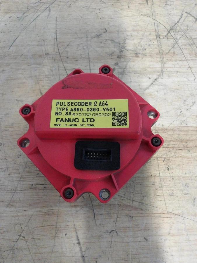 Used FANUC A860-0360-V501 PULSECODER, #6161040G USED
